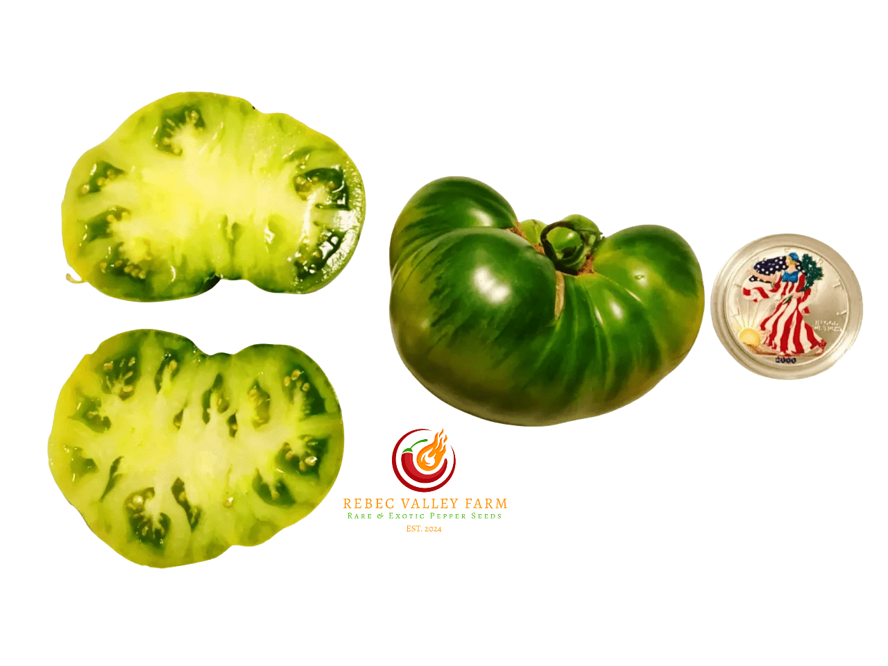 Emerald Green Giant Dwarf Tomato