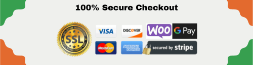 100% Secure Checkout