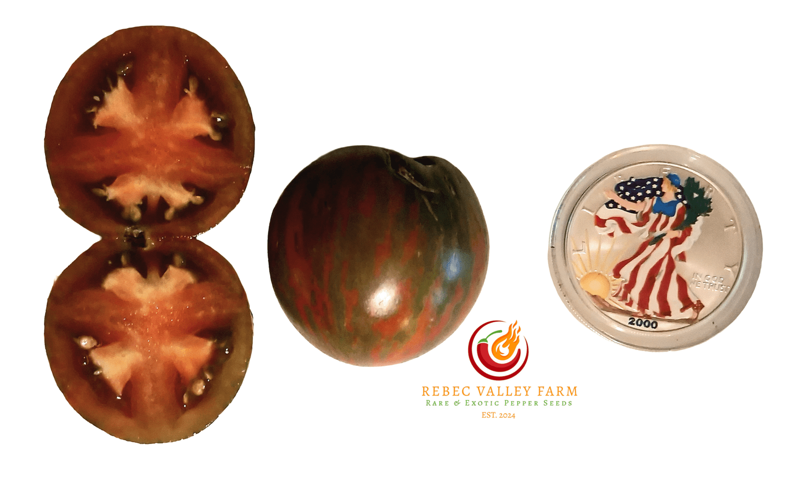 Moonlight Mile Variegated Tomato