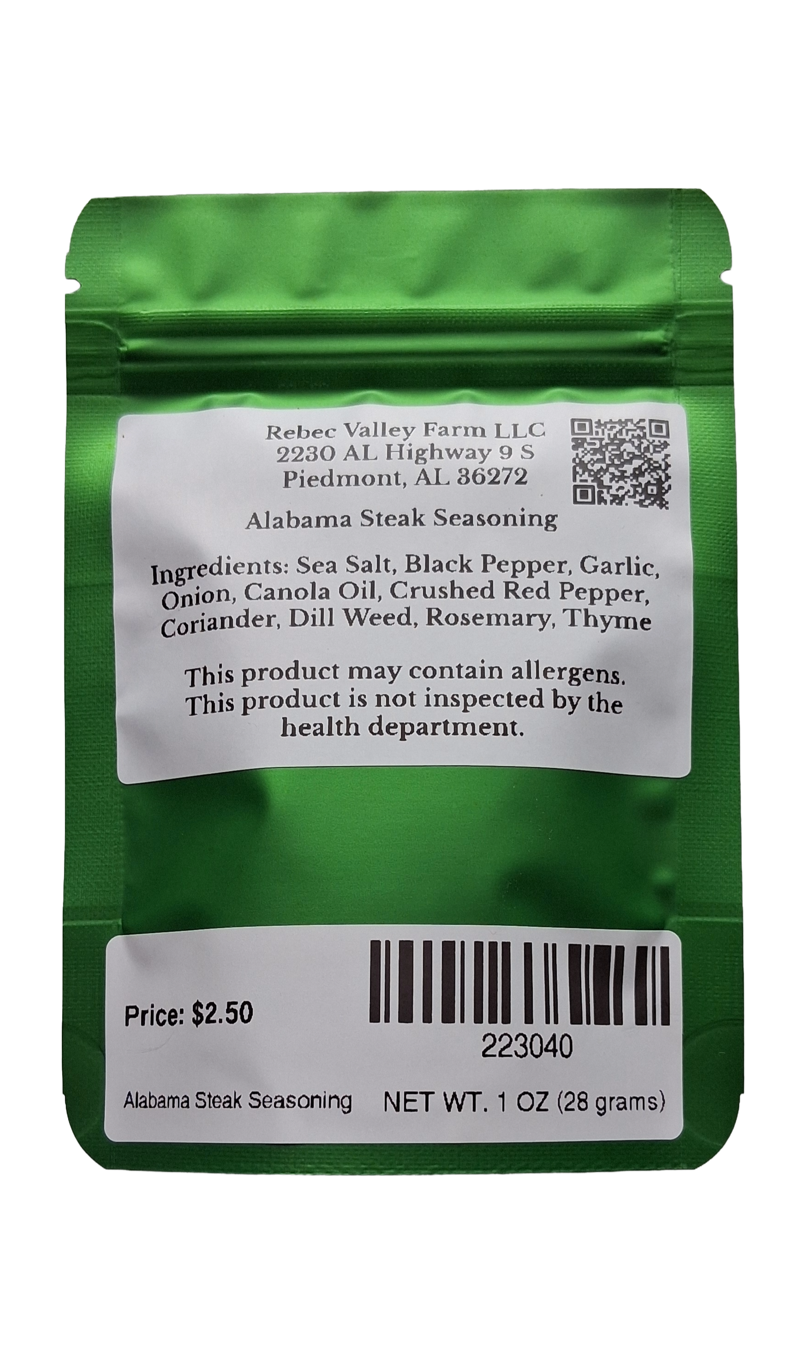 Alabama Steak Seasoning - Image 2