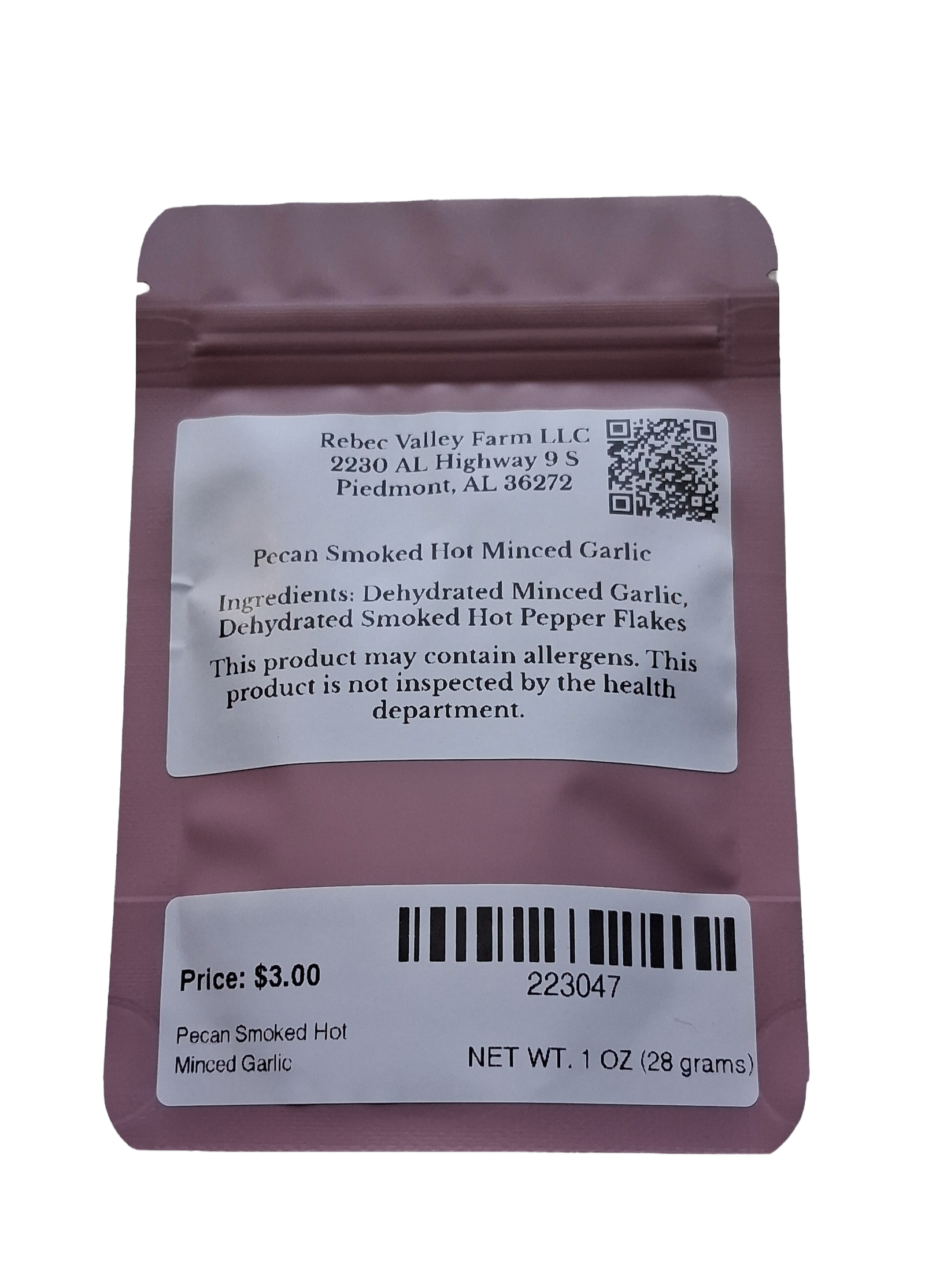 Pecan Smoked Hot Minced Garlic - Image 2