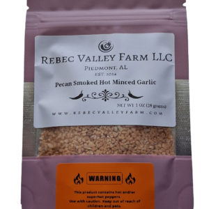 Pecan Smoked Hot Minced Garlic
