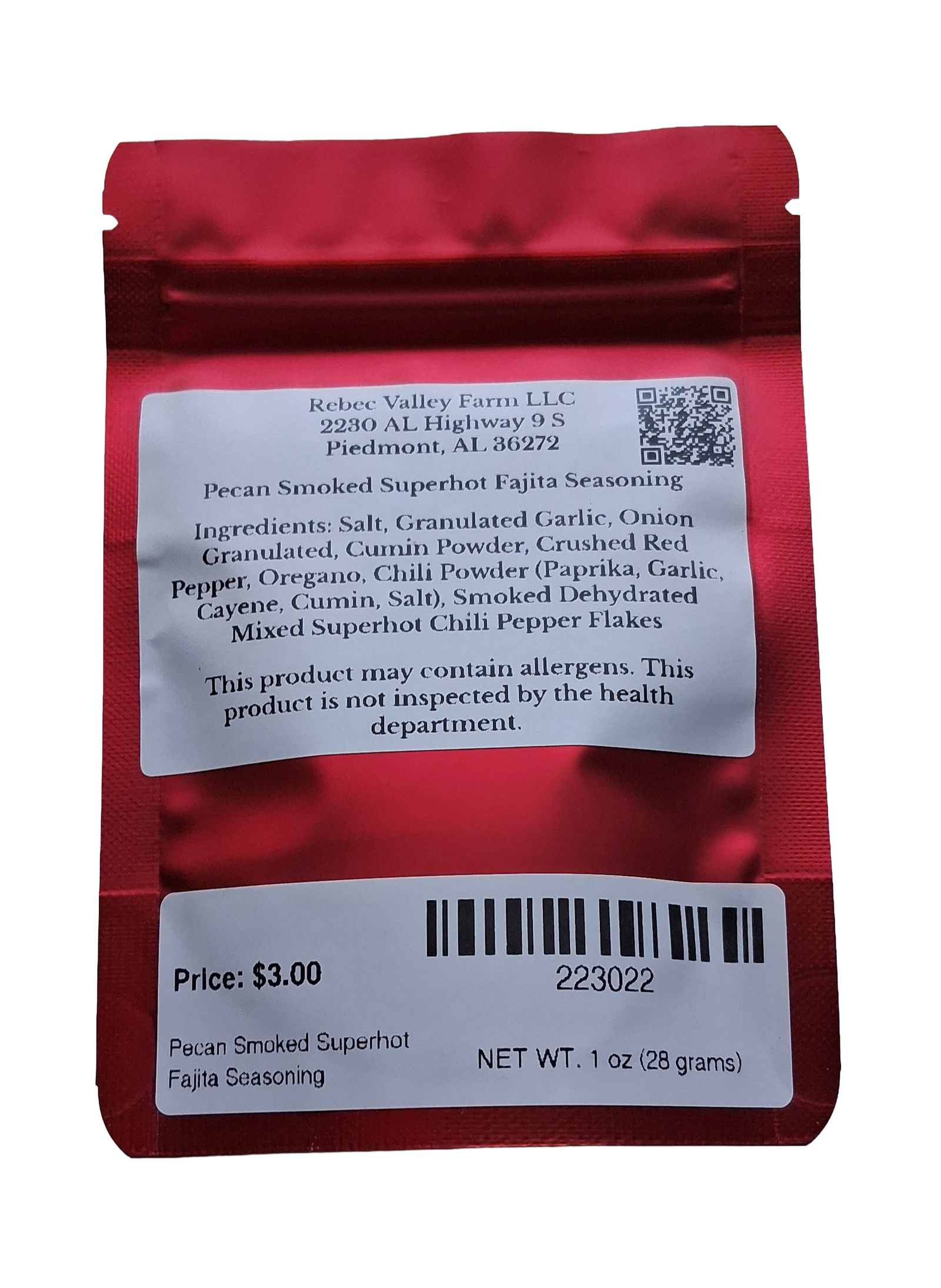 Pecan Smoked Superhot Fajita Seasoning - Image 2