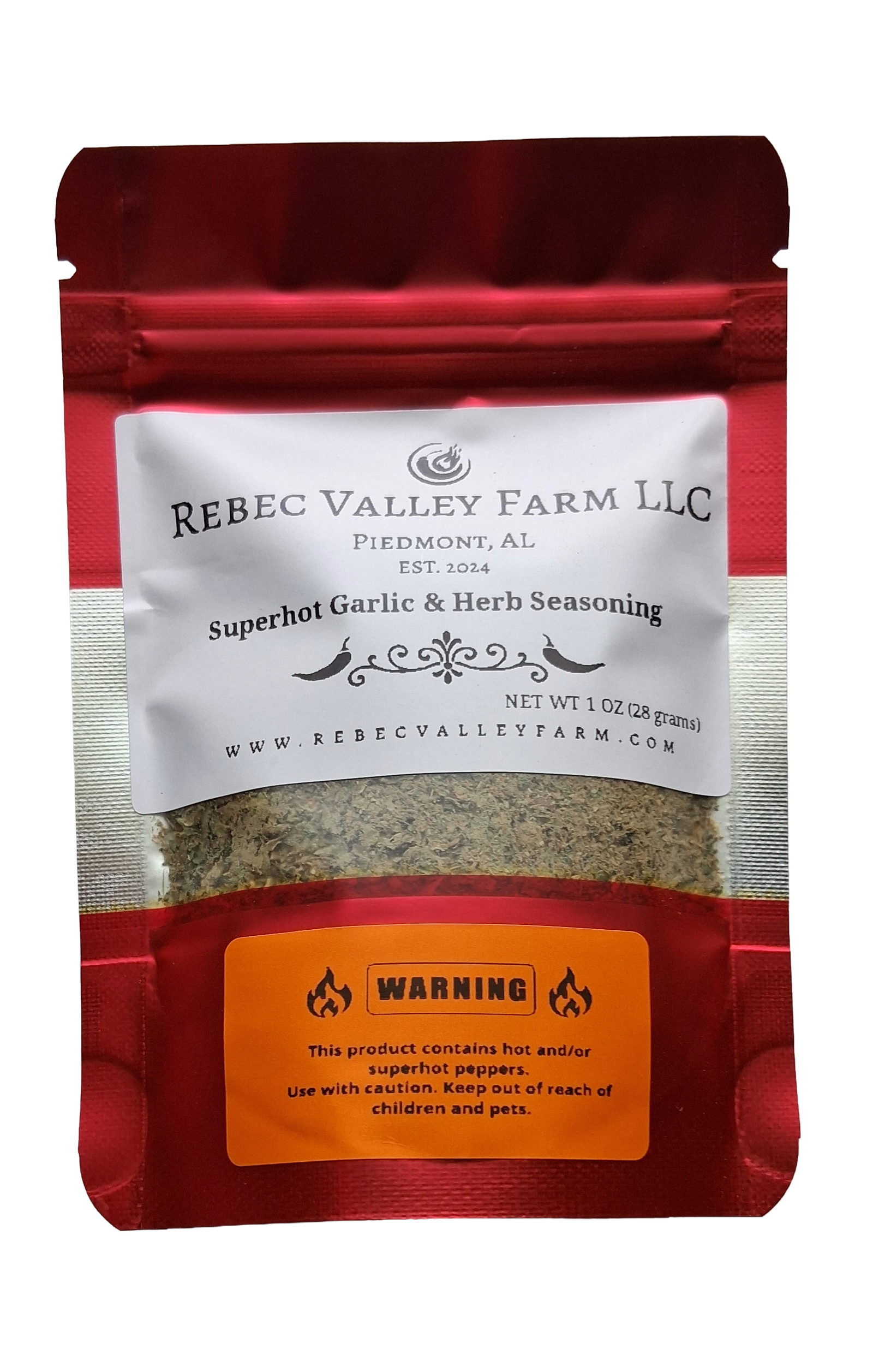 Superhot Garlic & Herb Seasoning