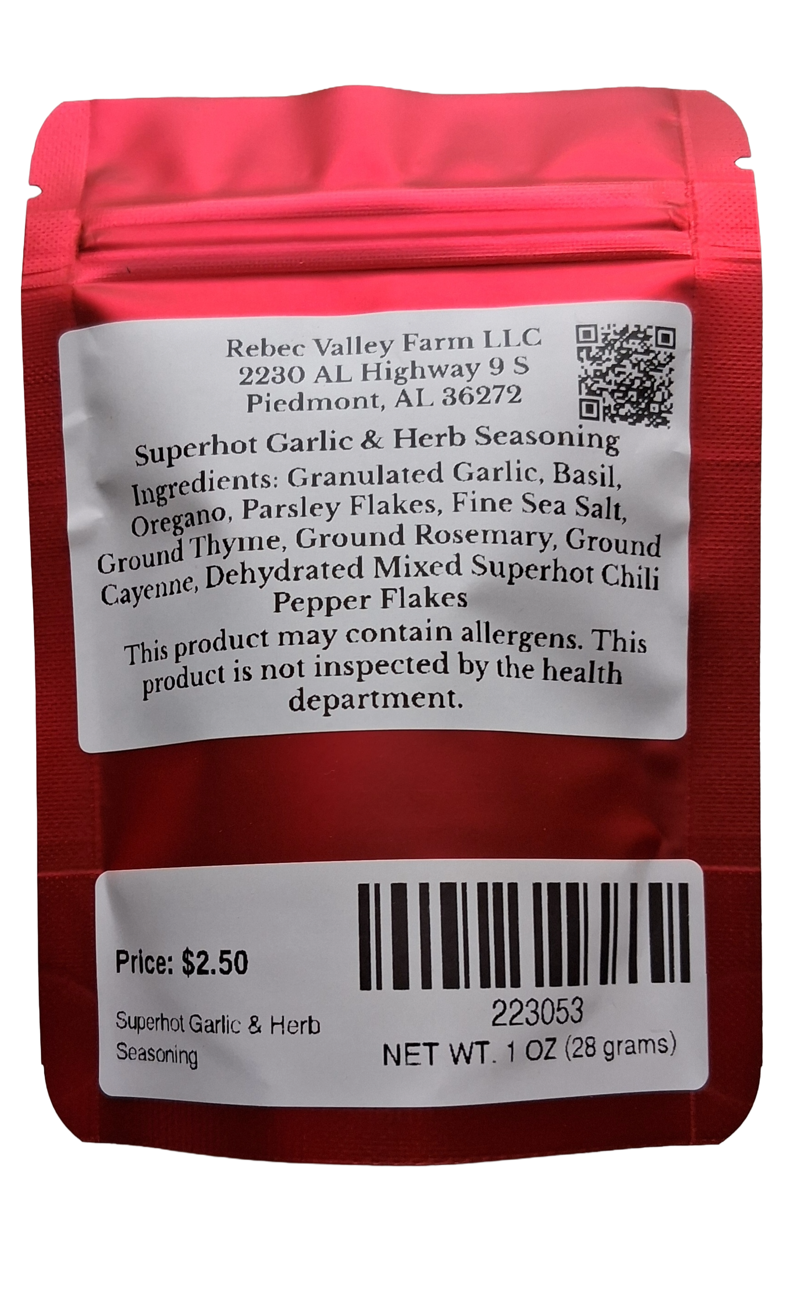 Superhot Garlic & Herb Seasoning - Image 2