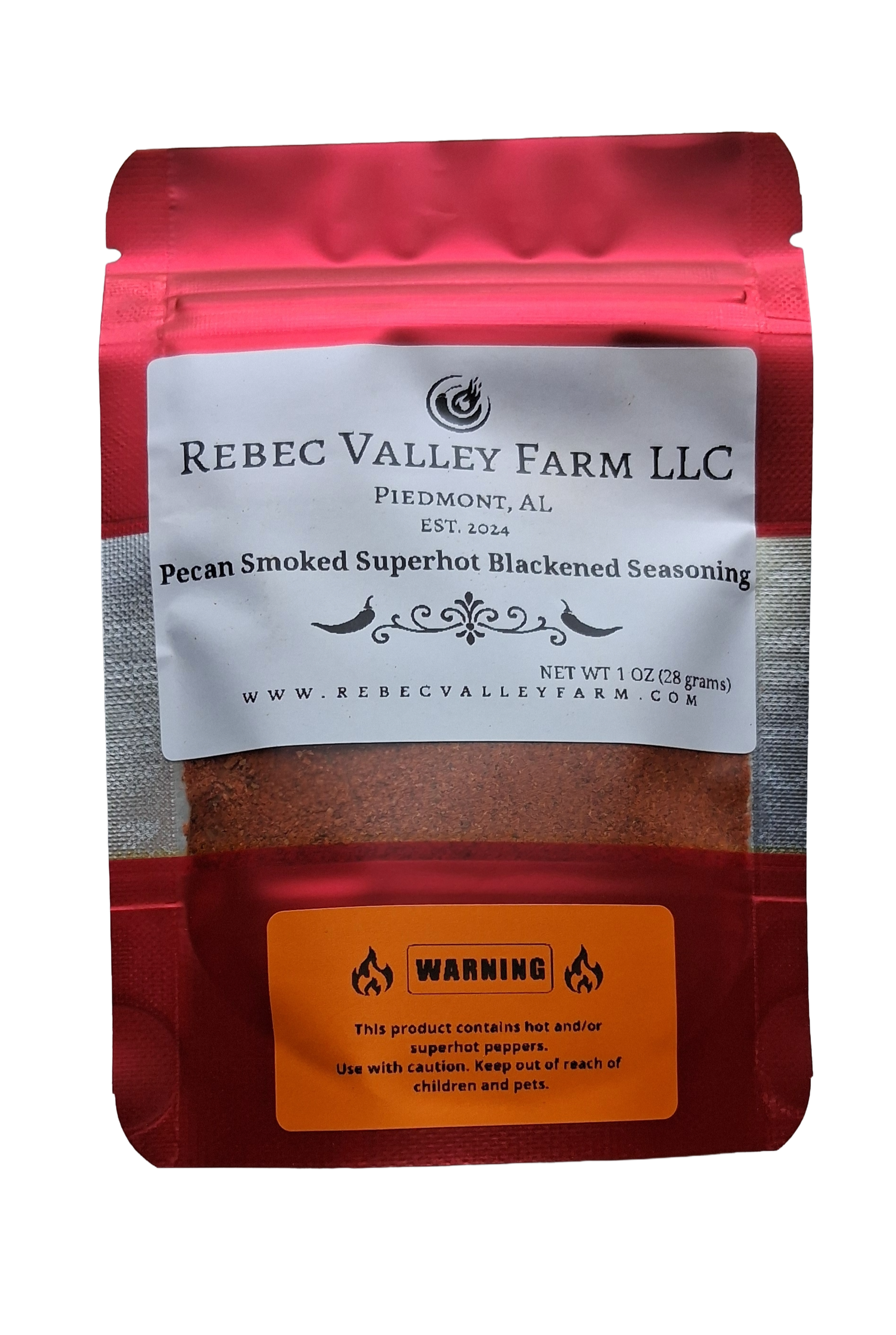 Pecan Smoked Superhot Blackened Seasoning