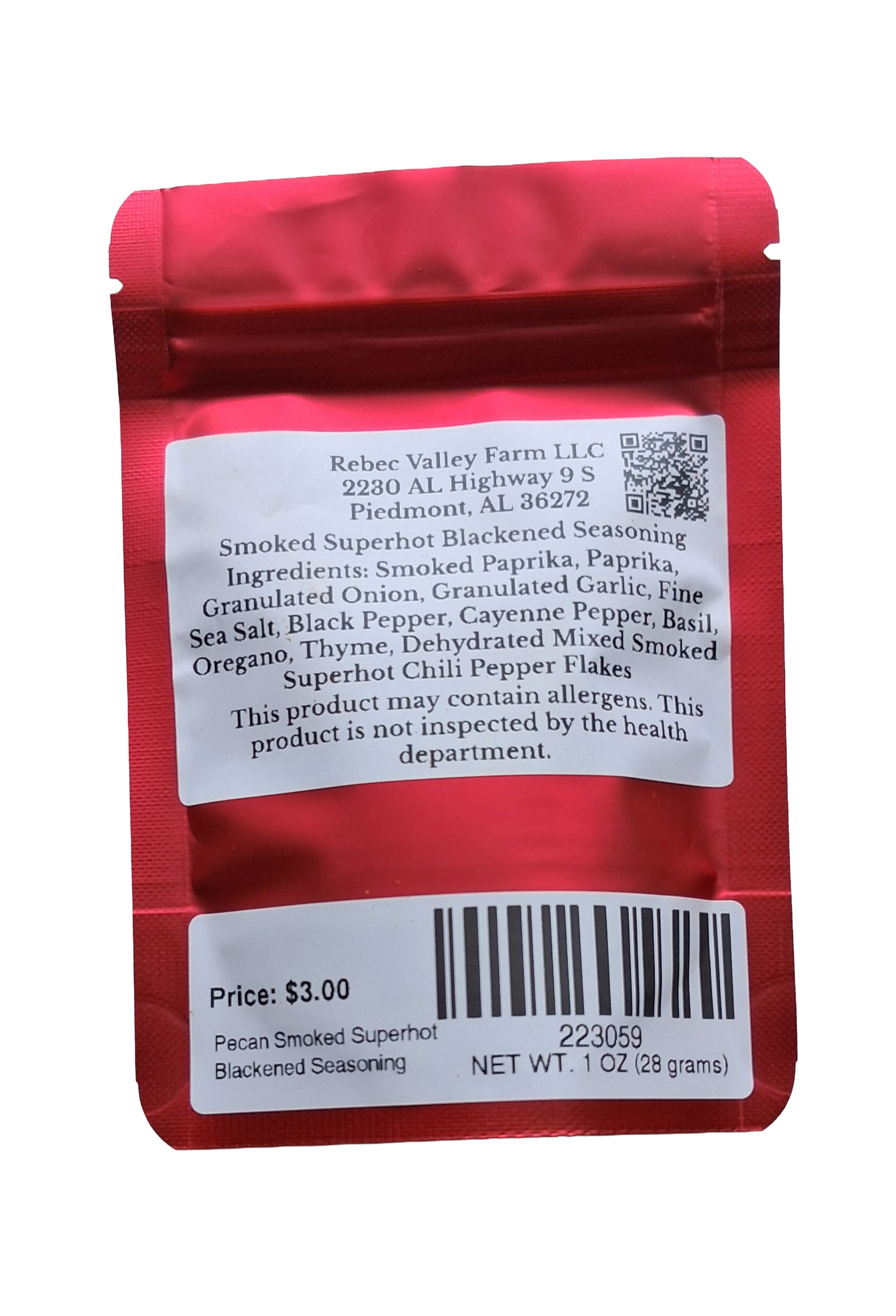 Pecan Smoked Superhot Blackened Seasoning - Image 2